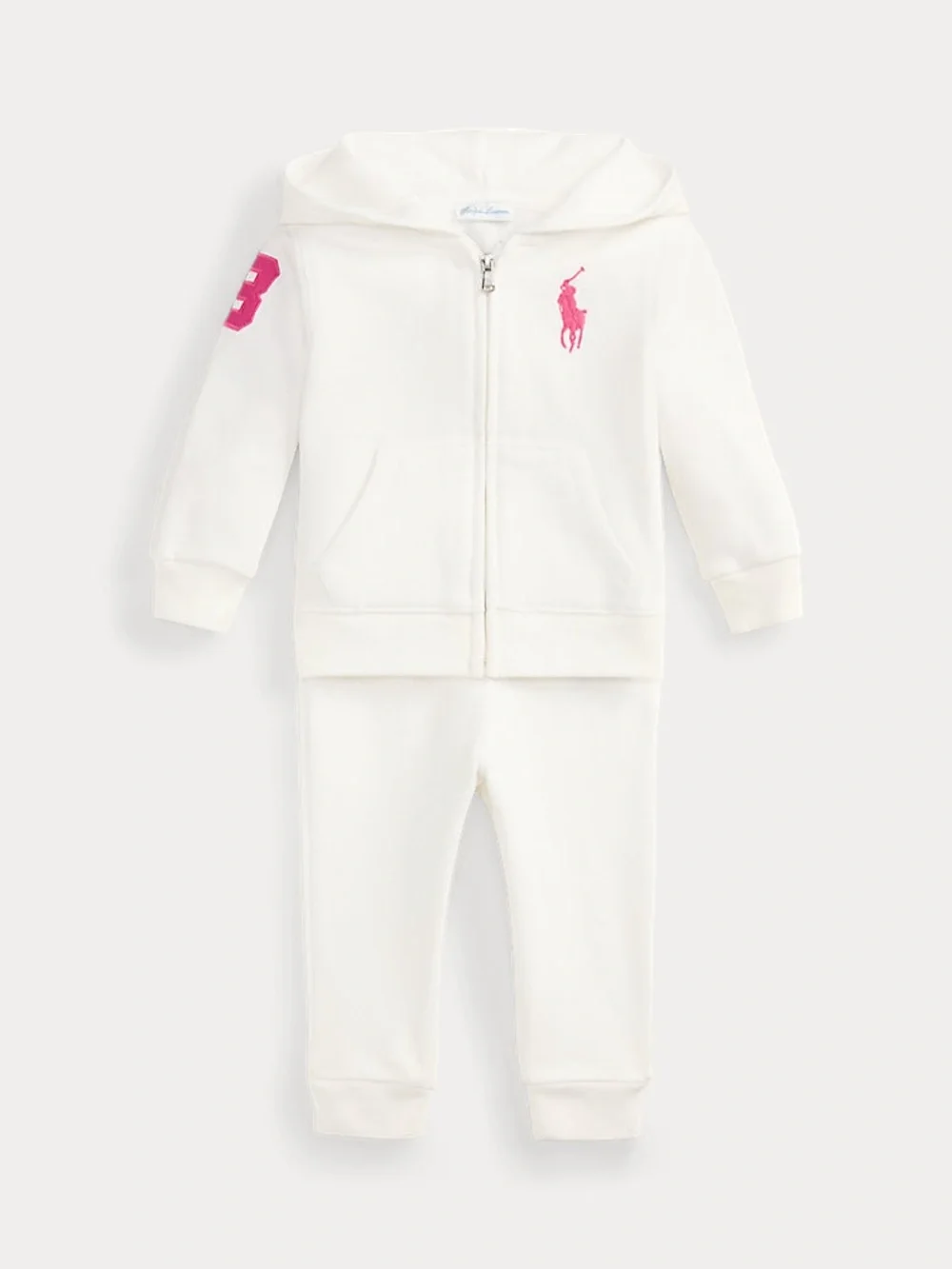 Ralph Lauren Big Pony Fleece Zip Hoodie & Pant Set